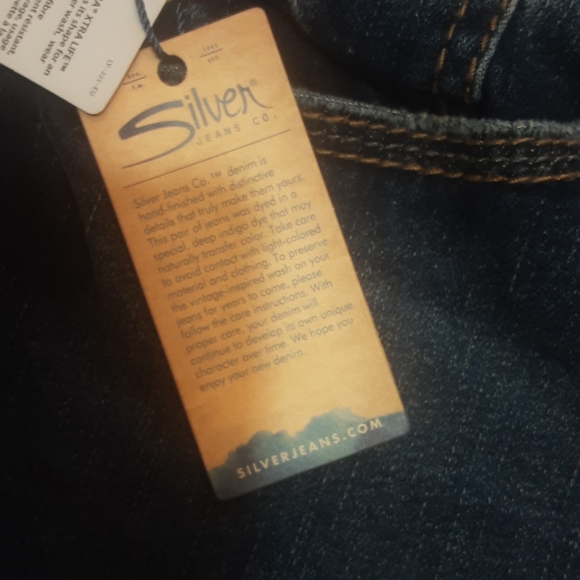 Women's NWT Silver jeans 16 $50.00 # 1324 - Picture 7 of 10